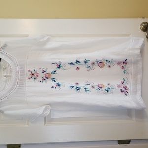Beautiful lined white dress
